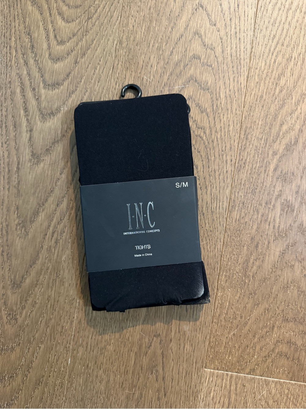 INC International Concepts Black Tights S/M Pack